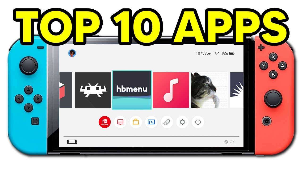 Top 10 Apps for Your Modded Nintendo Switch!