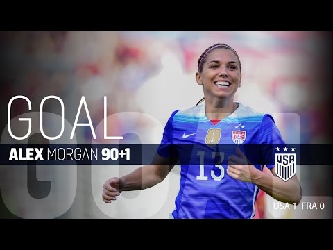 WNT vs. France: Alex Morgan Goal - March 6, 2016