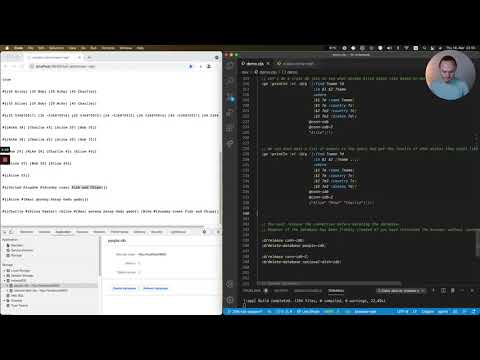 Datahike: ClojureScript Support Demo