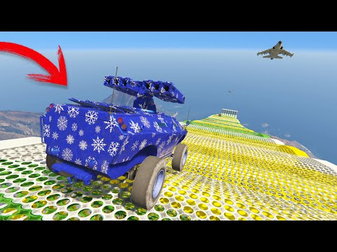 MEGA RAMPA IMPOSIBLE! TANQUE INCREIBLE! - GTA V ONLINE