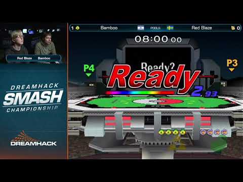 DHW17 - bamboo Vs. Red Blaze - Pools - Melee Singles