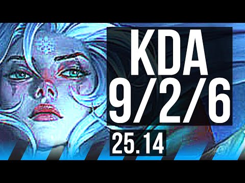DIANA vs LEBLANC (MID) | 9/2/6, 500+ games | KR Master | 25.14