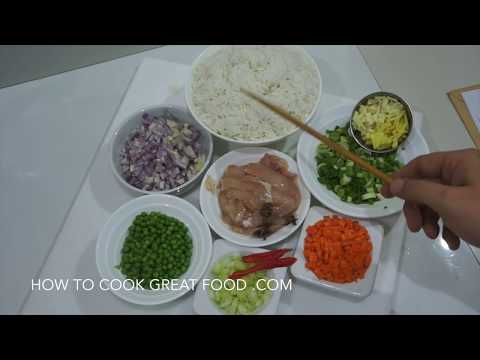 ★★ Chinese Chicken Fried Rice Recipe