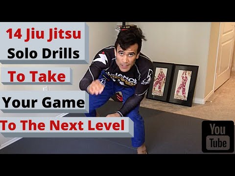 14 BJJ Solo Drills to Take your Game to Next Level | Cobrinha BJJ