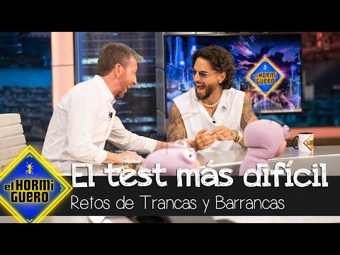 Maluma se enfrenta al test más difícil de Trancas y Barrancas - El Hormiguero