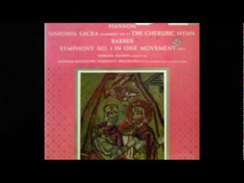 Hanson conducts Hanson - The Cherubic Hymn, Op. 37