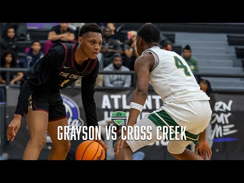 FRASHAD TISBY VS MJ CURRY JR. WAS A MOVIE 🍿 |  AEBL HOLIDAY CLASSIC | GRAYSON VS CROSS CREEK