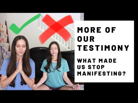 How God stopped us from doing law of attraction | Seeking truth | LOA to Jesus testimony - Salvation / Converts, Testimonies, Witchcraft / NewAge - Lori and Michelle