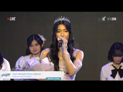 Marilah Menjadi Pohon Sakura "Sakura No Ki Ni Narou" Last Show Graduation Jinan JKT48 - 18 Maret
