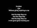 Damien Rice - Dogs Lyrics