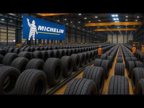 The Full Process Behind Michelin’s Massive Tire Production Line