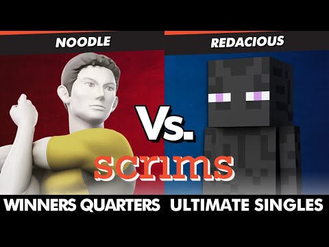 Scrims Showdown 37 Winners Quarters - NOODLE (Wii Fit Trainer) Vs. Redacious (Steve) SSBU Ultimate
