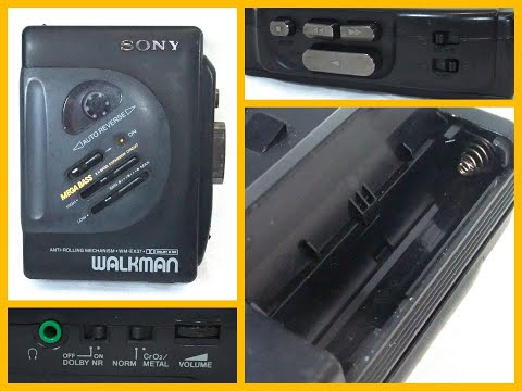 Vintage Sony WM-EX37 Walkman Personal Stereo Cassette Player Retro Fully Working