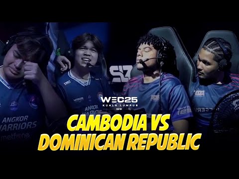 CAMBODIAN Roamer Casually SOLO TAKING the LORD! Cambodia vs Dominican Republic -  IESF WEC 2025