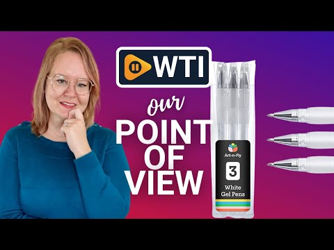 Art-n-Fly White Gel Pens - WTI product video review