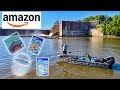 24hrs Catfishing Using ONLY Baits From AMAZON Catch Cook Camp
