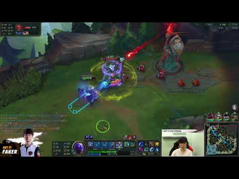SKT T1 Faker // Faker Ryze mid vs Zoe ss8 // Stream gameplay Patch 8.6