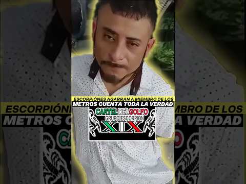 🦂 ESCORPIÓNES DEL CDG AGARRAN A MIEMBRO DE LOS METROS🇲🇽#shorts #mexico #noticias
