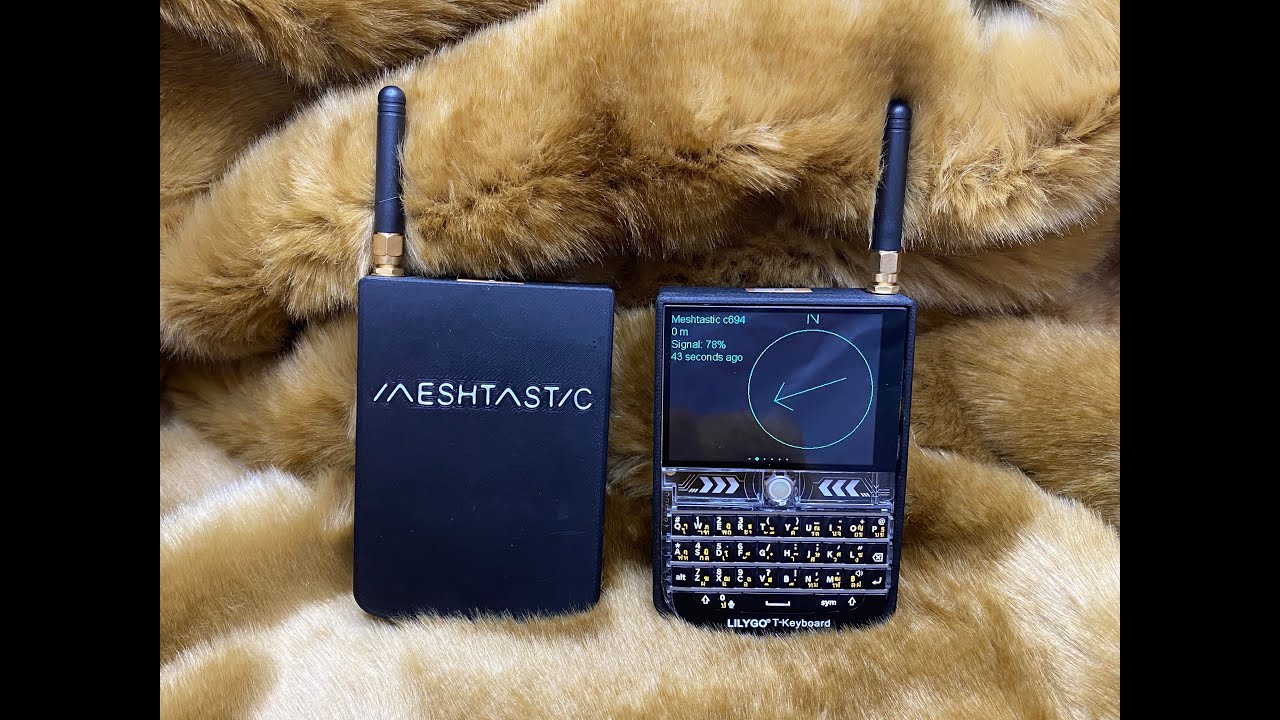 Lilygo TDeck Meshtastic Build - Battery, GPS, LoRa Antenna, 3D Printed Case