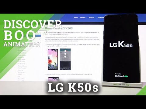 Boot Animation LG K50s – Starting Screen / Boot Logo