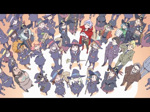 Little Witch Academia OP 2 Full /『YURiKA - MIND CONDUCTOR』/【AMV Lyrics】