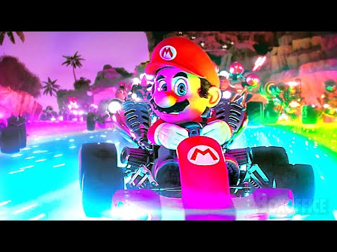 La Scène de Mario Kart 🌈 | Super Mario Bros. le film | Extrait VF