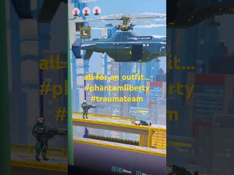 get the highest score to join the trauma team! cyber punk 2077 phantom liberty