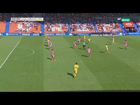 Gol anulado a Jonathan Viera en el CD Lugo 0 UD Las Palmas 2 |  M+ Liga J10 2019