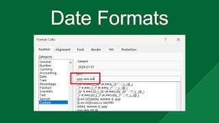 Create custom dates in Excel or Google Sheets