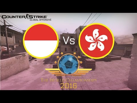 CS:GO TWC 2016 : Indonesia VS Hongkong (Asian Qualifier)