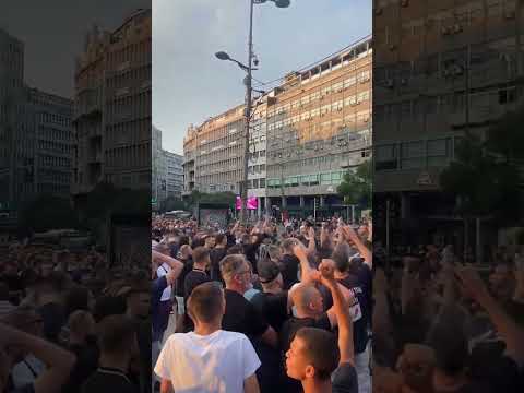 Pozdrav za AV #fkpartizan #grobari #upravanapolje #partizan #kkpartizan