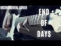 Bullet For My Valentine - End Of Days | Instrumental Cover