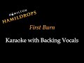 Hamildrops - First Burn - Karaoke with Backing Vocals