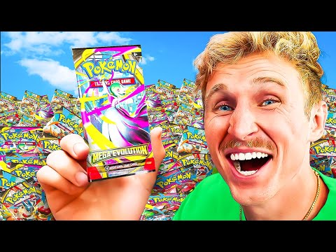 100 Packs of The NEW Mega Evolutions!