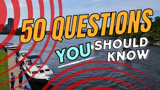Boat License Exam: 50 Must-Know Questions for Your PCOC Exam!