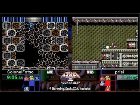ColonelFatso vs prisi  Mega Man 3 Tournament 2017 Semifinals