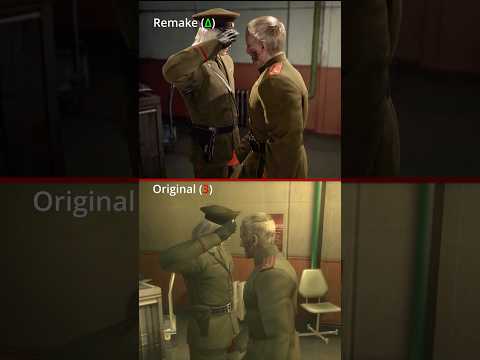 Metal Gear Solid Delta VS Metal Gear Solid 3 - Volgin Grabs Snake's Balls Comparison
