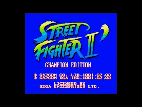 Street Fighter II: Champion Edition (Jul 30, 1993 prototype) - Longplay