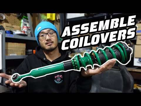 How to Assemble Coilovers! (TEIN Basis Z + Top Hats)