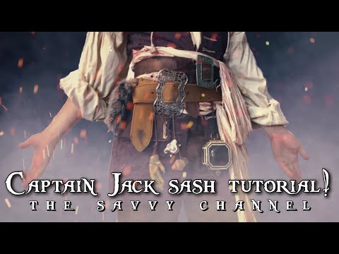 How To: Tie Captain Jack Sparrow’s Sash