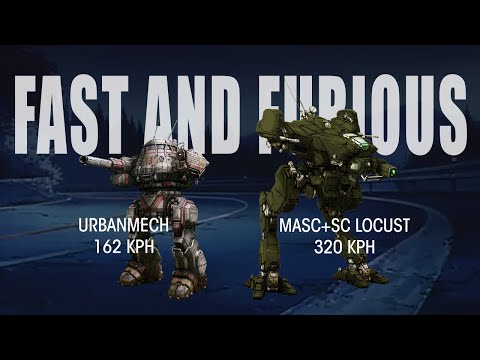 Introducing the MASC SUPERCHARGER Locust - MechWarrior 5 (Clear the Logjam)