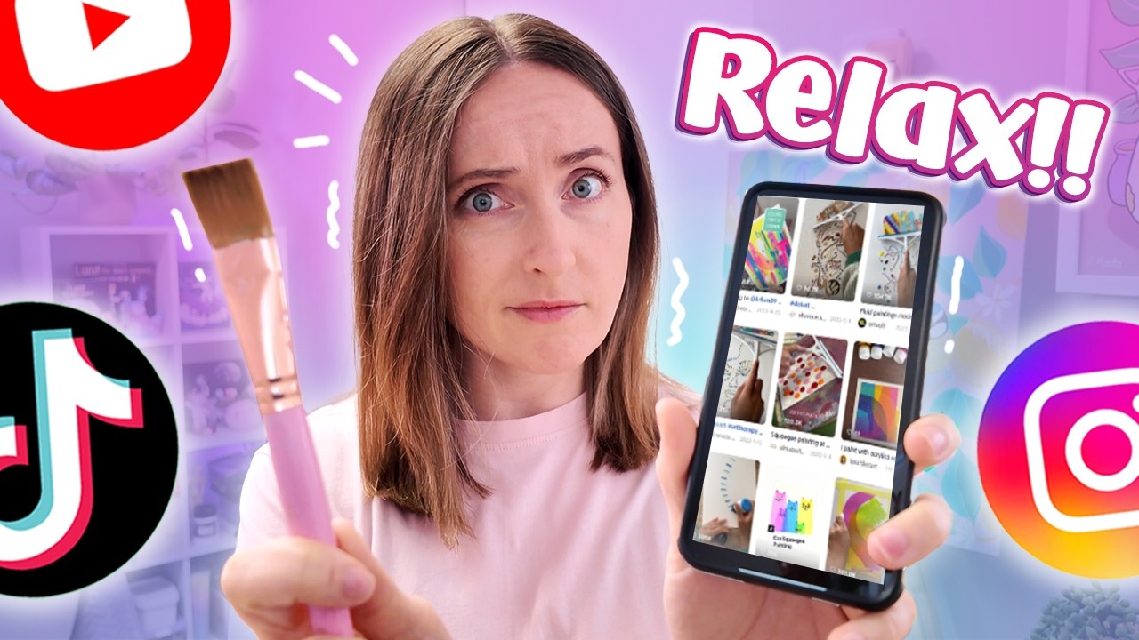 I Tried 10 “Relaxing” Art Trends… Do They Actually Work?
