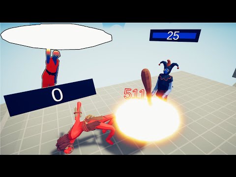 Trick and Destructo Disc! Jester & Krillin vs EVERY FACTION - Totally Accurate Battle Simulator TABS