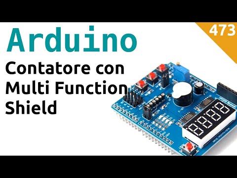 Contatore con Arduino e Multi Function Shield - Video 473