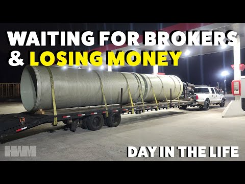 BROKER CANCELS MY LOAD WHILE IM AT THE SHIPPER | LOSING MONEY | DAY IN THE LIFE