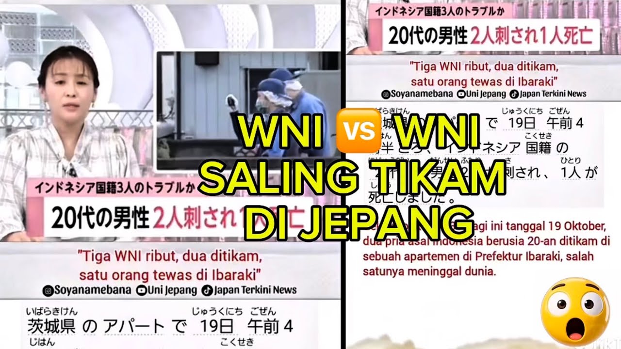 WNI 🆚 WNI SALING TIKAM DI JEPANG, KOK BISA ??