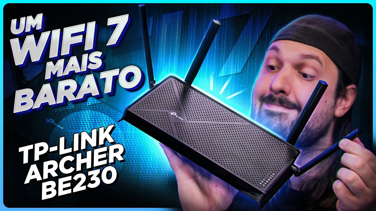 Miniatura da avaliação em vídeo de Roteador TP-Link Archer BE3600 Wi-Fi 7 de Banda Dupla
