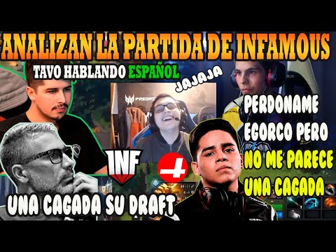 MATTHEW, MANDY, EGORCO ,TAVO, MOOZ ANALIZAN LA PARTIDA DE INFAMOUS VS CR4ZY / ¨LA TIENEN QUE CAG4R¨