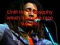 Bob Marley & The Wailers live - "War/No More ...