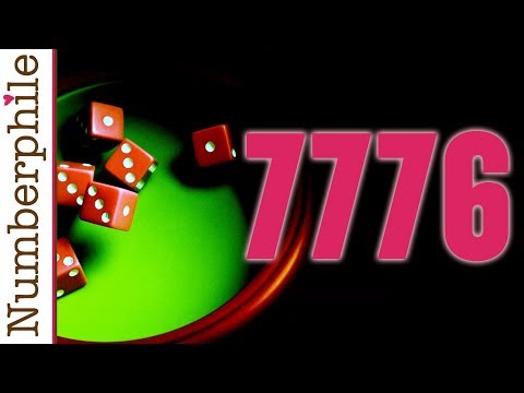 Six Dice One-Roll Yahtzee (in super slow motion) - Numberphile